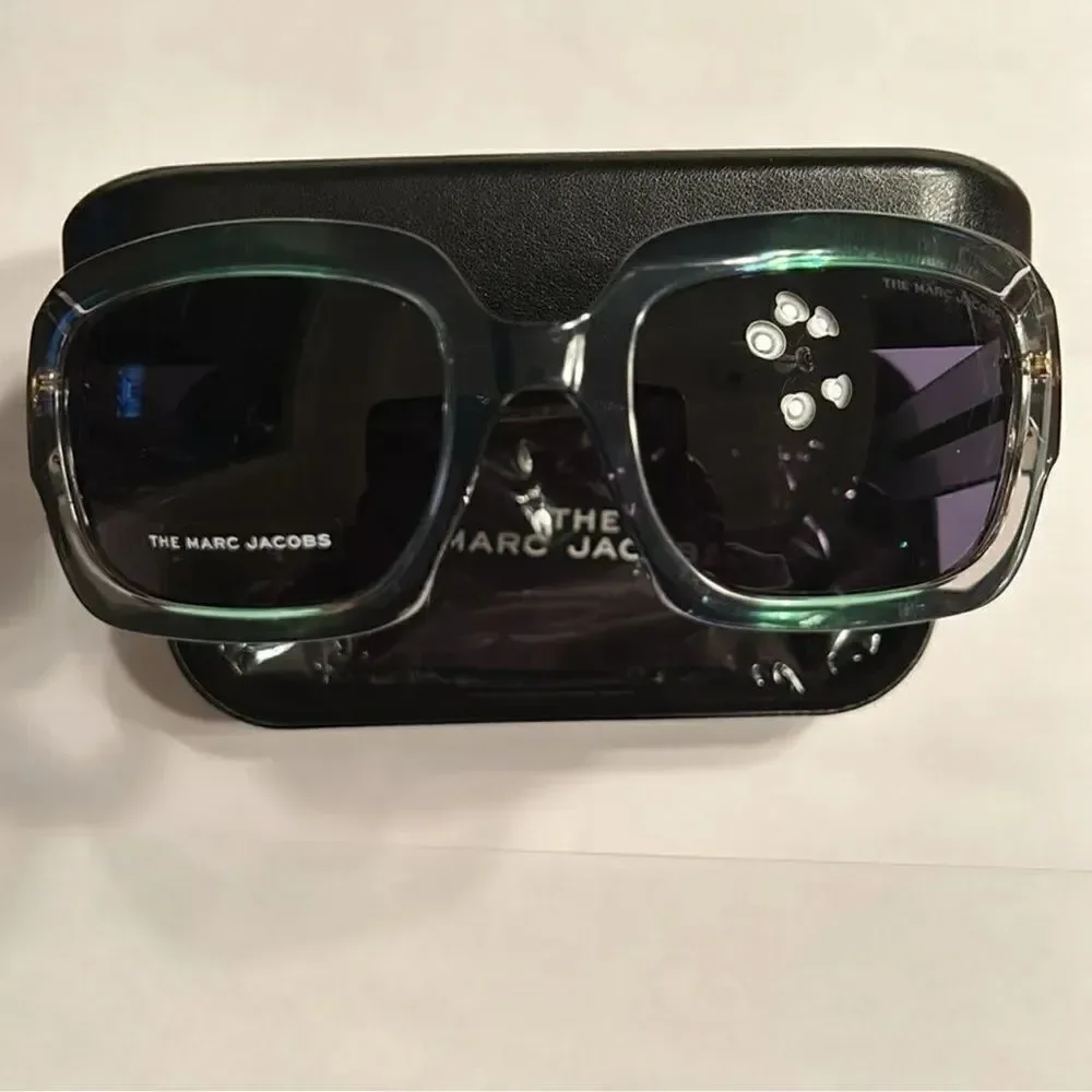 Marc Jacobs Green/Grey Sunglasses. NWOT